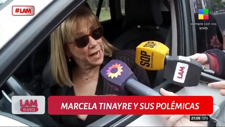 Marcela Tinayre se refirió a los rumores de una supuesta pelea con Juana Viale