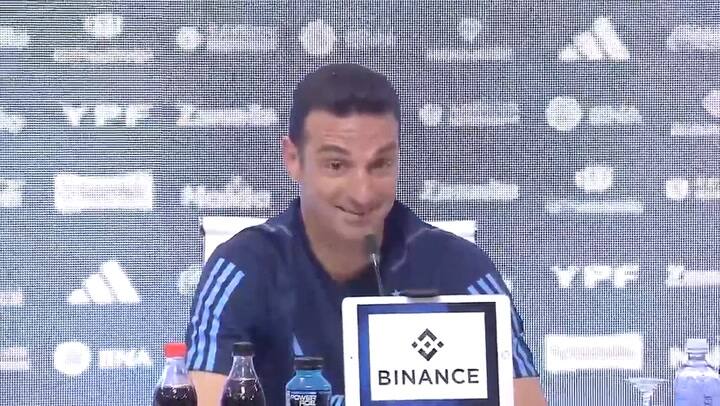 Dale campeón', el agradecimiento de los periodistas a Lionel Scaloni