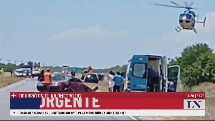 Accidente fatal en la ruta 11: dos menores fallecidos