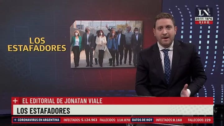 Editorial Jonatan Viale - viernes 20 de agosto de 2021