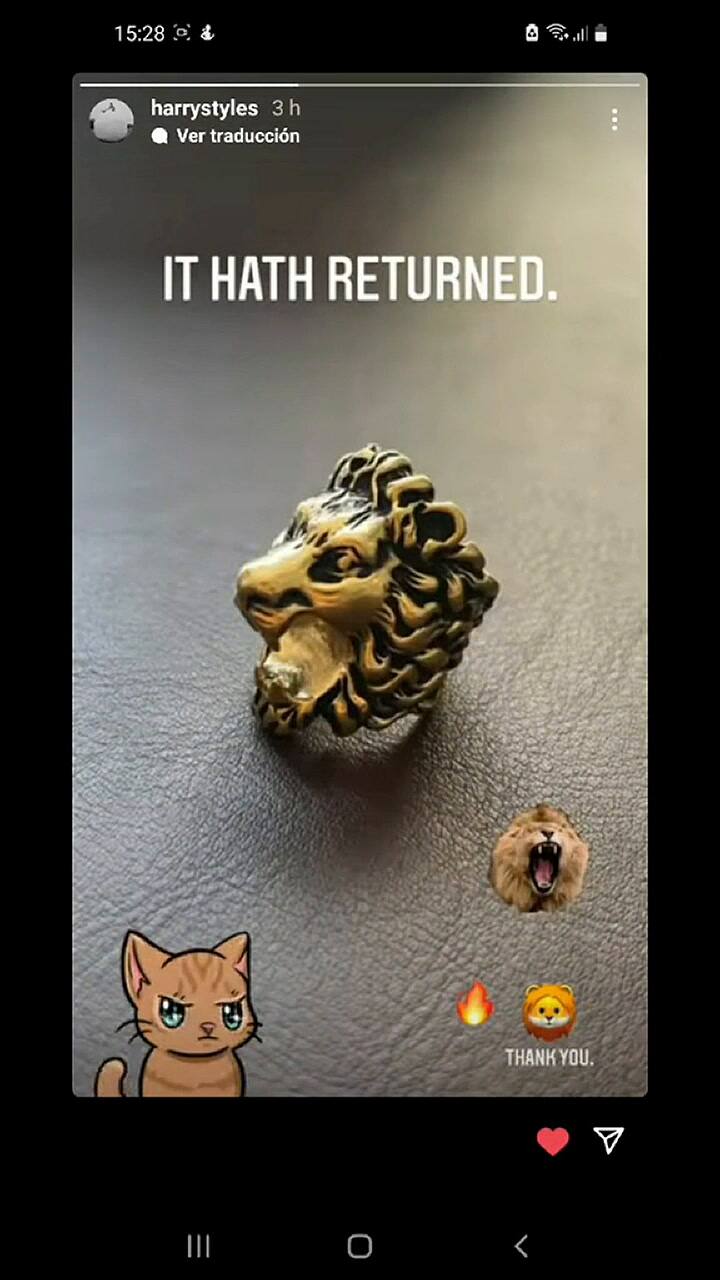 El preciado anillo de Harry Style que perdió en Coachella