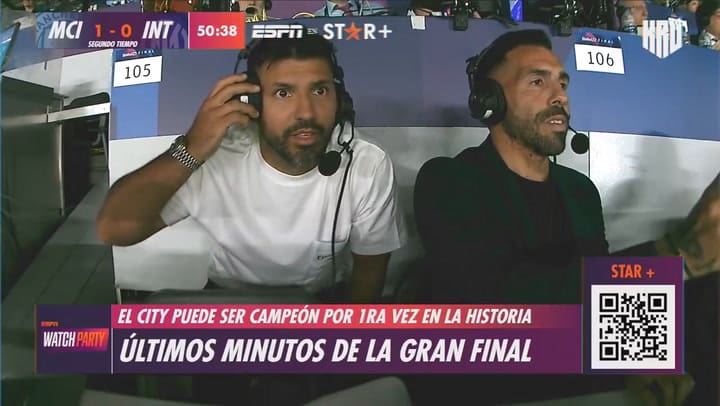 El 'UUH' de Aguero y Tevez ante una atajada de Ederson