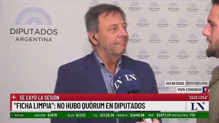 Entrevista a Oscar Zago en LN+