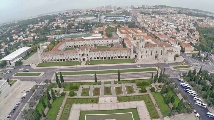 Lisboa desde un drone