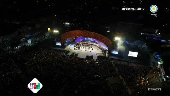 La última aparición pública de Fabián Matus en Cosquín - Fuente: YouTube