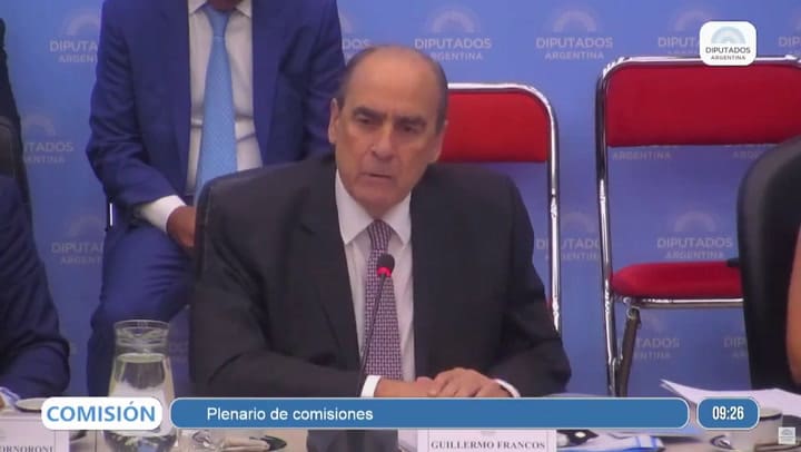 Guillermo Franco: "Errores de redacción"