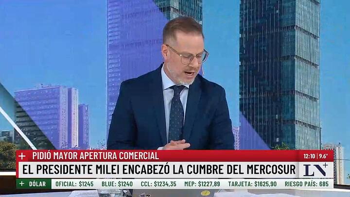 Gabriel Puricelli, analista internacional en LN+