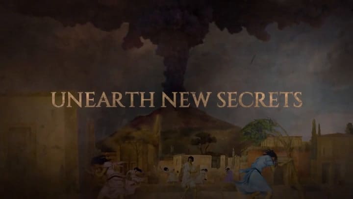 Documental que muestra los sobrevivientes de la erupción del monte Vesubio