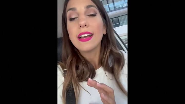 Cinthia Fernández escrachó a un señor que la acosó