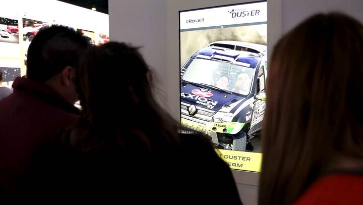 UN FÓRMULA 1 EN EL SALÓN DEL AUTOMÓVIL