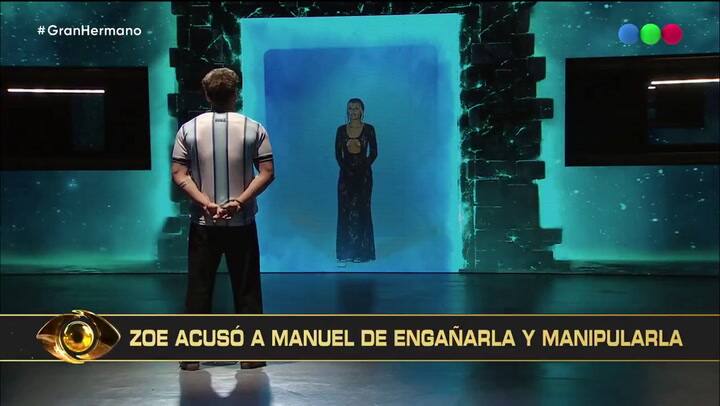 Manu desmintió las acusaciones de Zoe