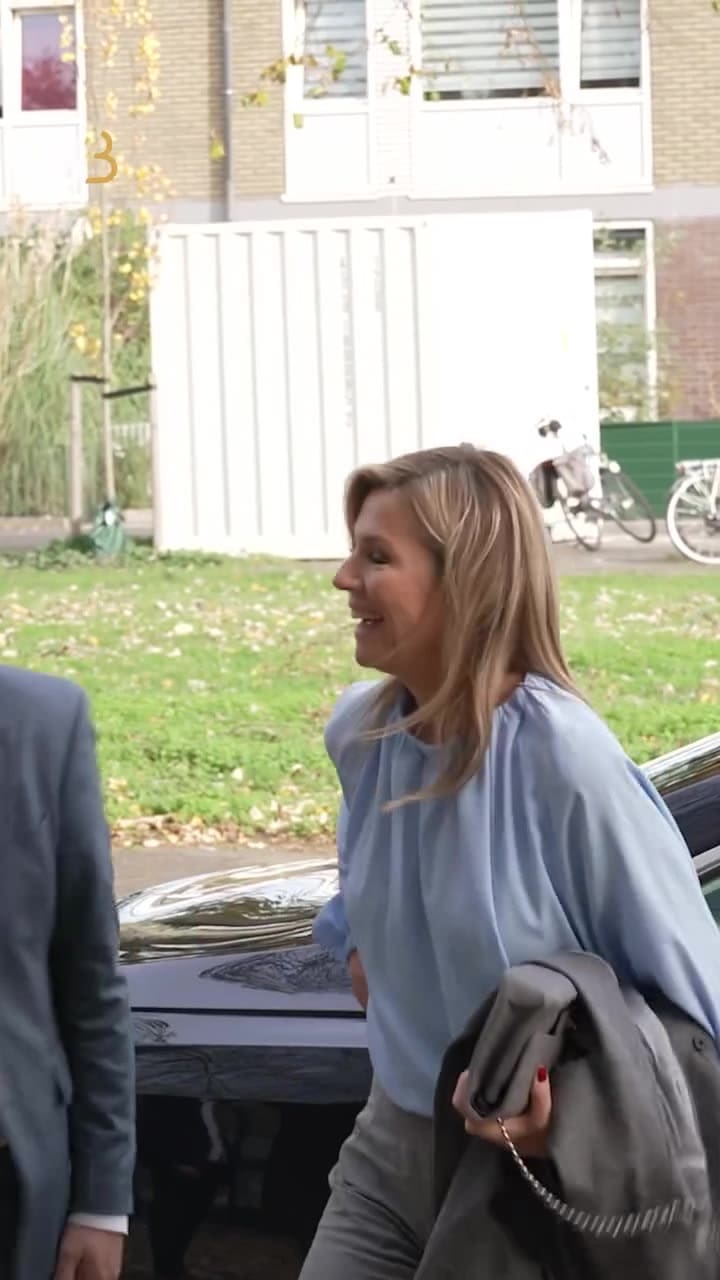 El elegante look de Máxima Zorreguieta