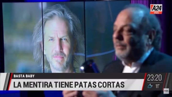 Baby Etchecopar interrumpió a Fer Dente en su programa