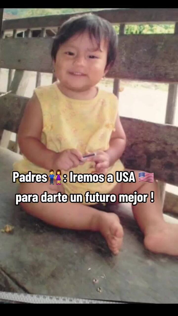 Sus padres la abandonaron para buscar el "sueño americano" y ella reaccionó de esta manera