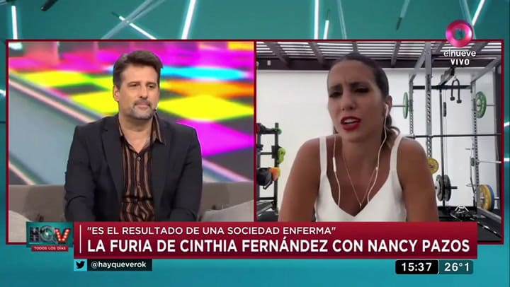 Cinthia Fernández anticipó el primer proyecto que presentará si es elegida diputada. - Fuente: elnue