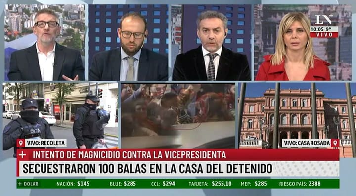 Majul sobre las redes sociales del detenido