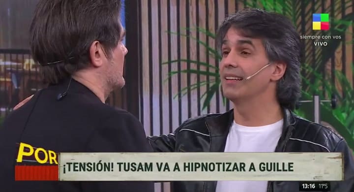 El momento en que Tusam hijo hipnotizó en vivo a Guillermo Andino