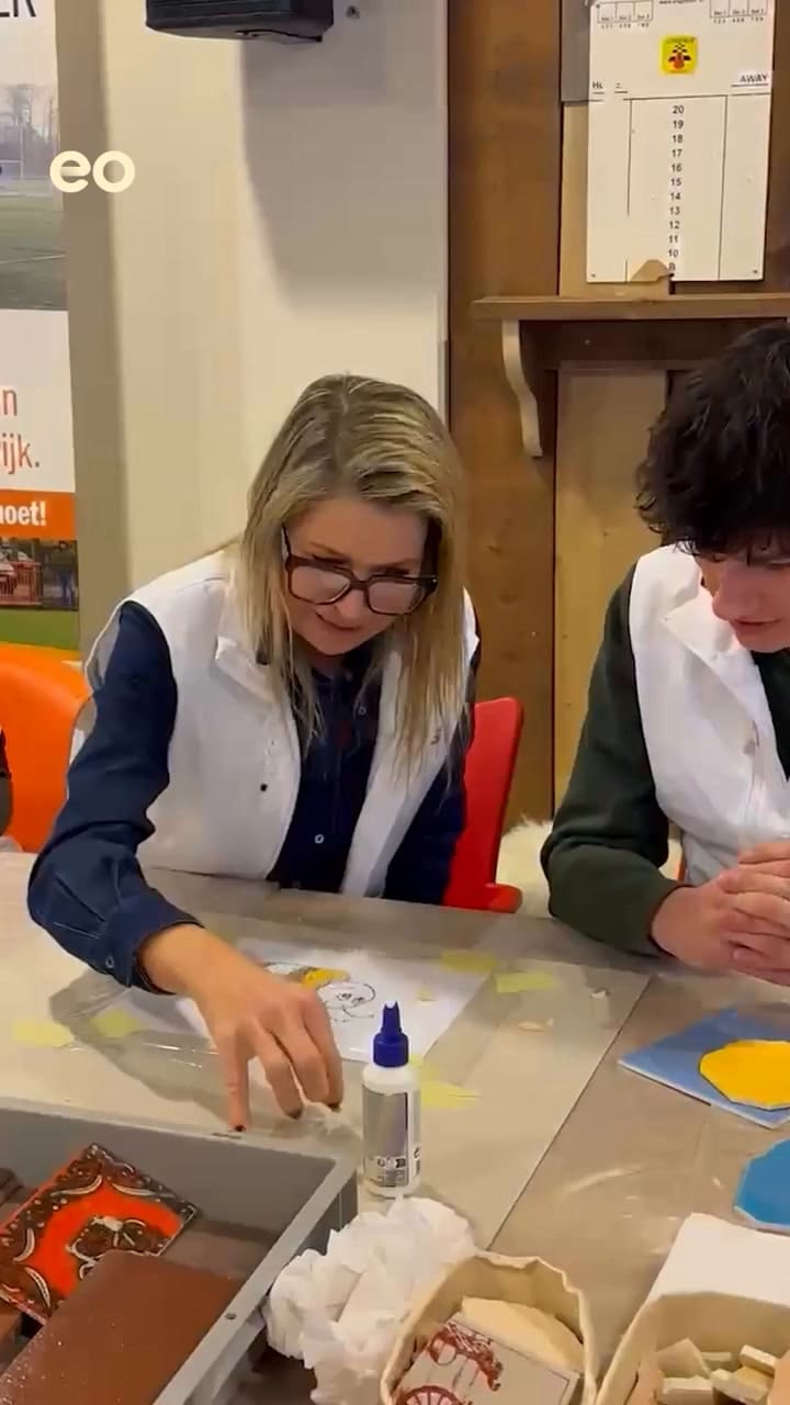 La actividad solidaria que "sacó de sus casillas" a la reina Máxima