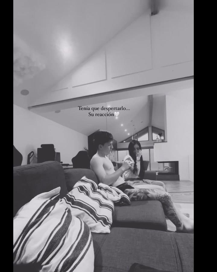 El momento en el que Valentin Barco se entera que será papá