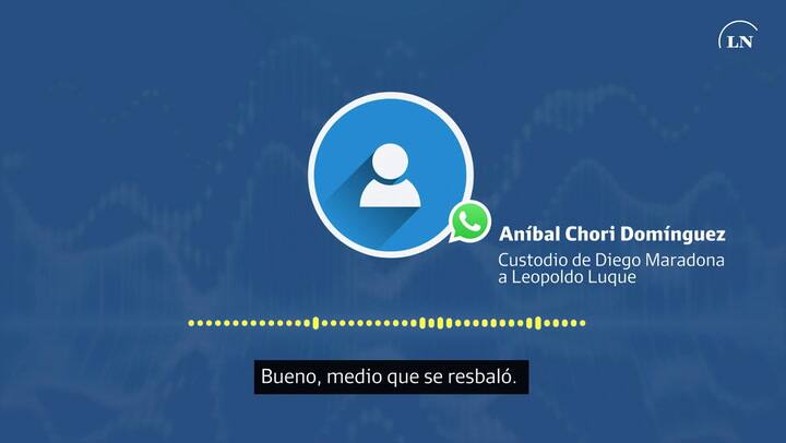 Aníbal Chori Domínguez a Leopoldo Luque