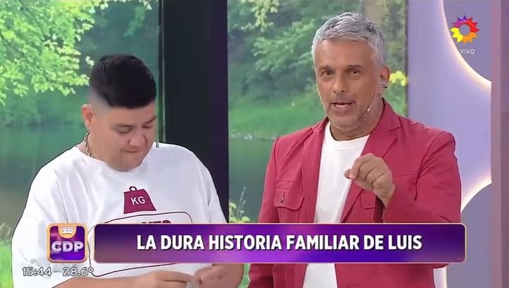 Luisito de Cuestión de peso contó que le diagnosticaron leucemia