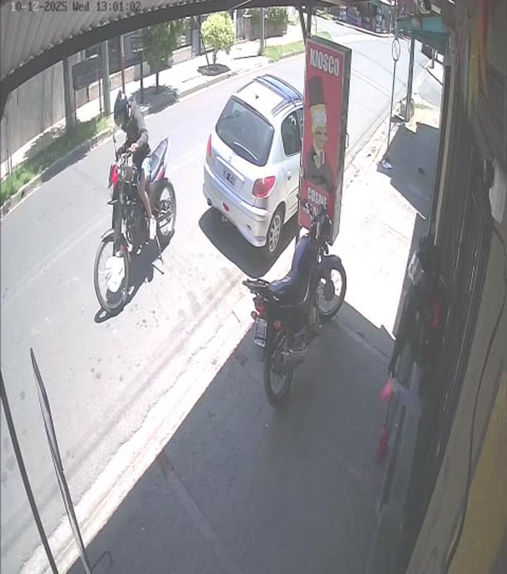 El brutal ataque para robar una moto