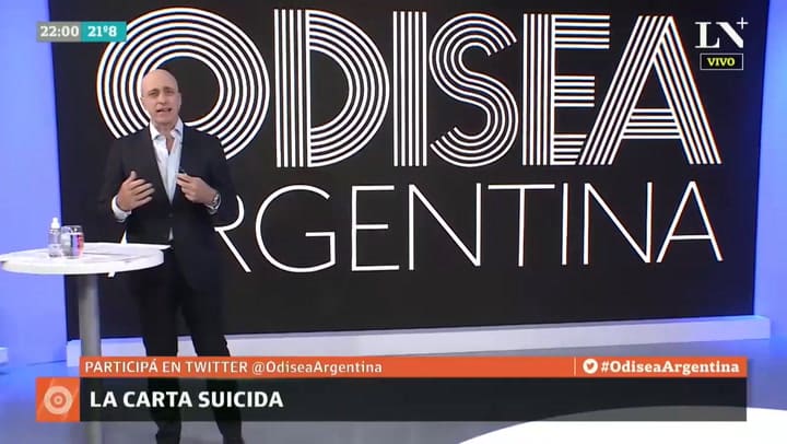 Editorial Carlos Pagni - La carta suicida