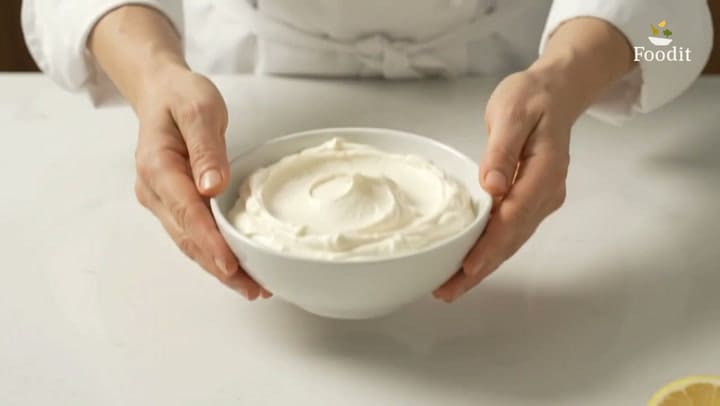 Queso mascarpone casero