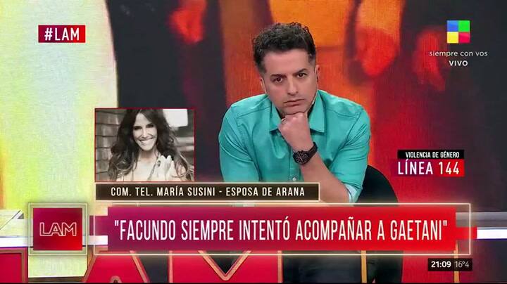 Tenso cruce de Mari Susini y Ángel de Brito