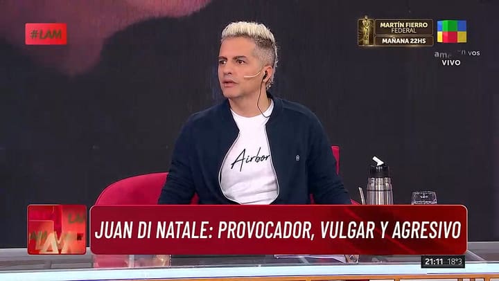 Angel de Brito arremetio contra Juan Di Natale