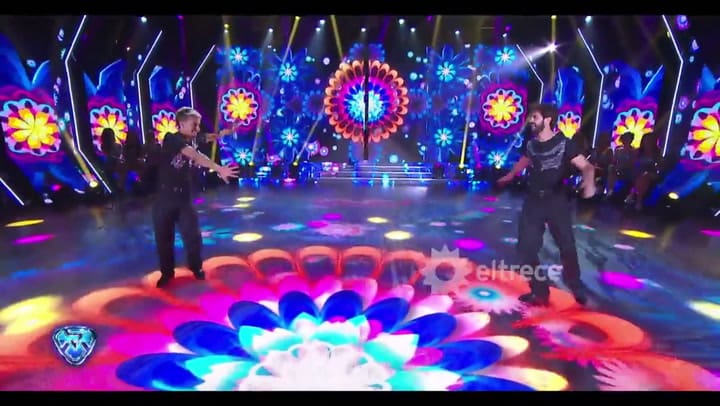 Benjamín Alfonso y Stefano de Gregorio en la salsa de tres - Fuente: El Trece