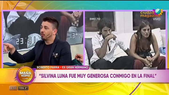 Roberto Parra recordó su paso por Gran Hermano 2021