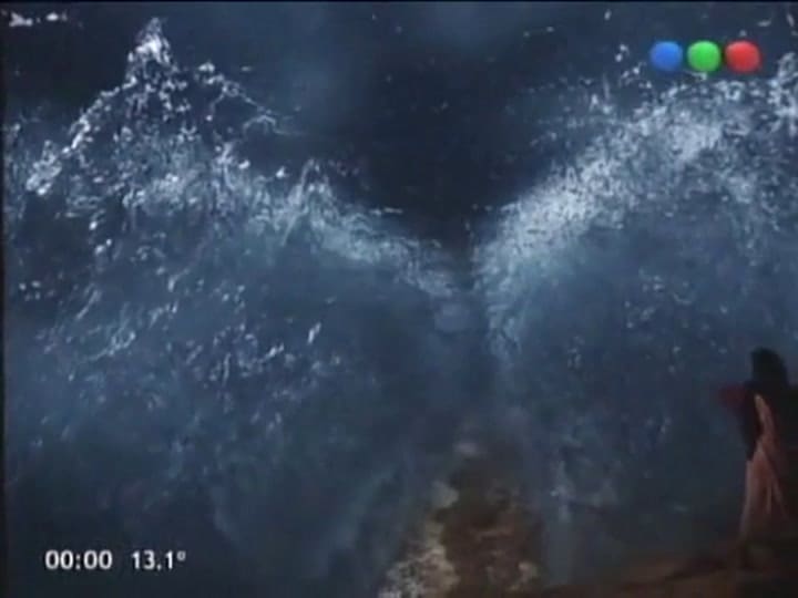 Moisés y los Diez Mandamientos: se abren las aguas del Mar Rojo