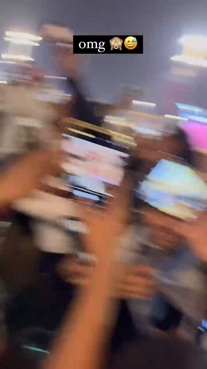 Miss Croacia mostró el furor por ella en la salida del estadio