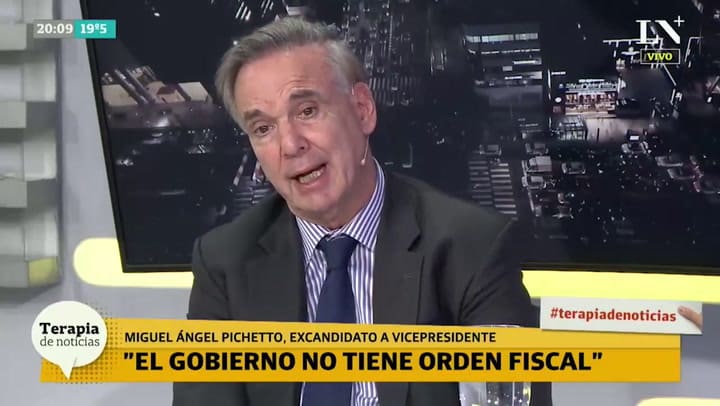 Pichetto: 'Cristina está viendo algo muy complejo en el conurbano'