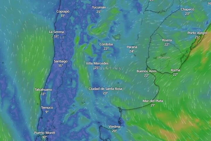 Clima en AMBA para el fin de semana del 1° de noviembre