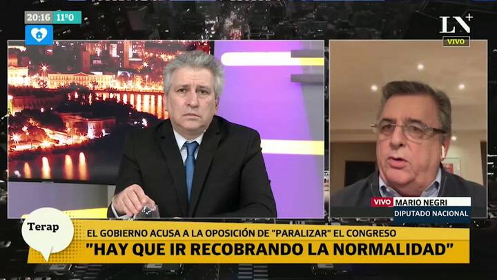 Negri: 'La reforma judicial es para Comodoro Py'