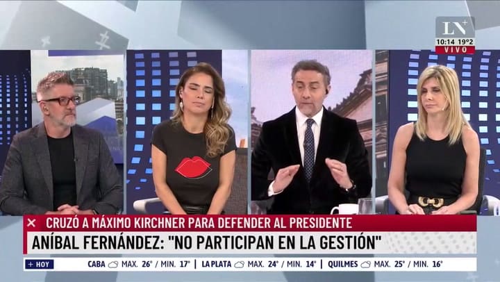 Luis Novaresio tras el desayuno del PRO: '¿Si la oposición tiene un plan, no debería ofrecerlo?'