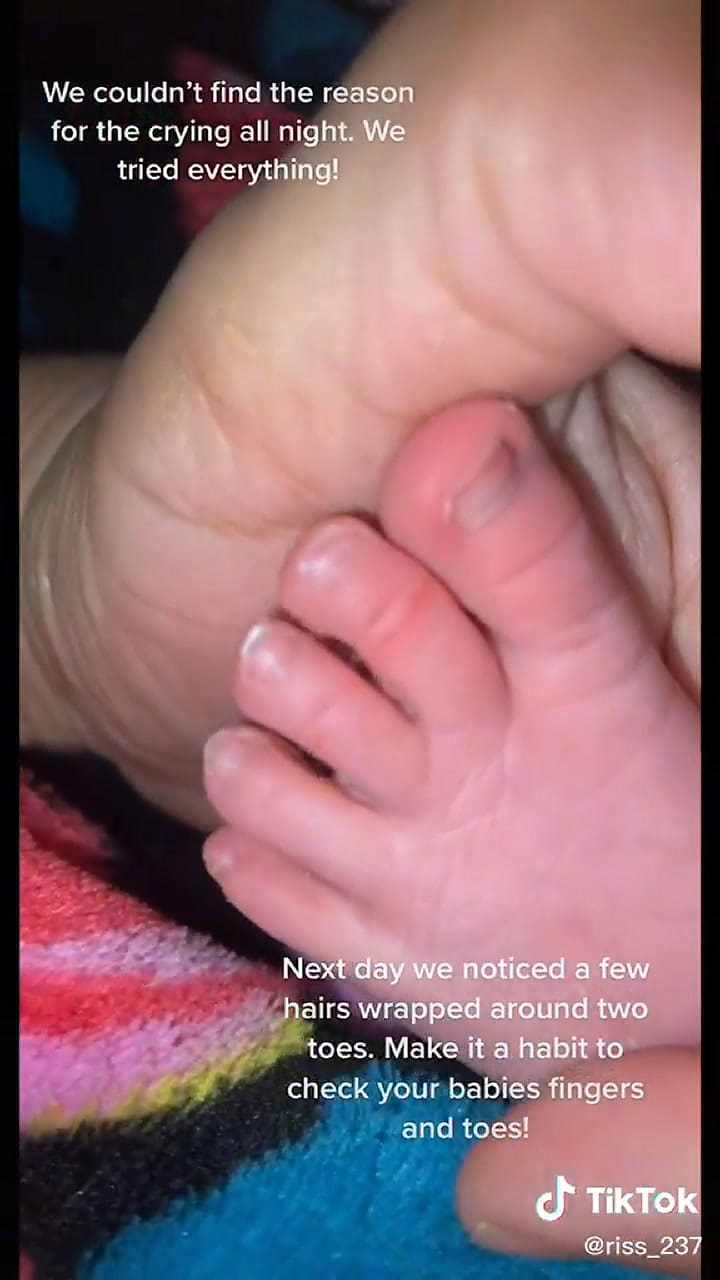 La espeluznante experiencia de Riss con su bebé