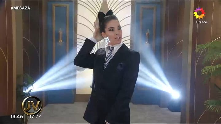 El look de Juana viale para este domingo 10 de agosto