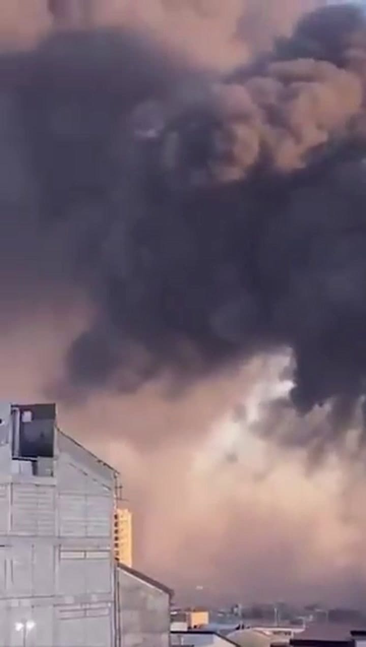 Ataque a aeropuerto iraní