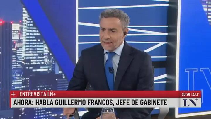 "No vamos a negociar Ficha Limpia por algún pliego": Guillermo Francos en exclusiva con Luis Majul