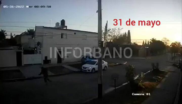 Robaron un auto...empujándolo