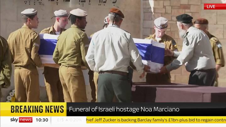 El Ejército israelí recuperó el cuerpo de la soldado israelí Noa Marciano, rehén de Hamas en Gaza