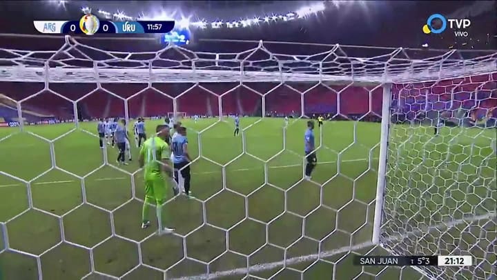 Gol de Argentina por Guido Rodríguez 13'