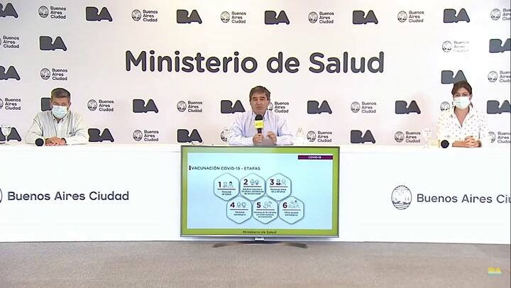 Fernán Quirós dio destalles sobre el sistema y calendario de vacunación en la ciudad