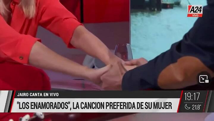 La emoción de Viviana Canosa tras escuchar al cantante