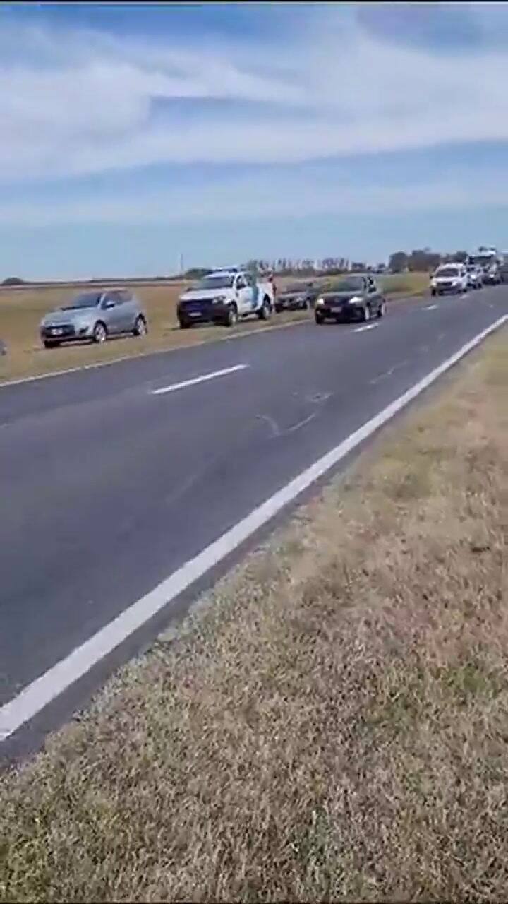 Un grave accidente se registró por el estado de la ruta 5