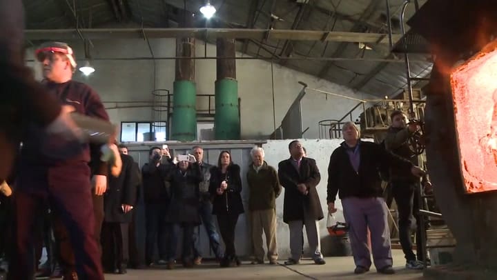 Video de la quema de ocho toneladas de droga - Fuente: YouTube