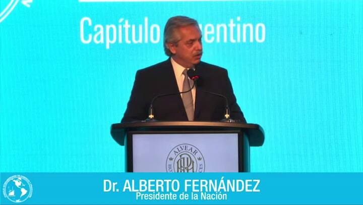 Alberto Fernández en CICYP sobre el campo